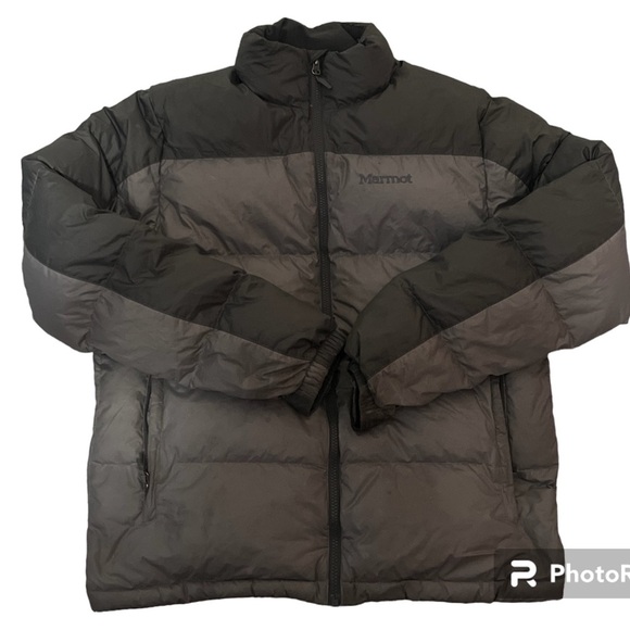 Marmot 650 Goose Down Puffer Jacket Full Zip Mens M